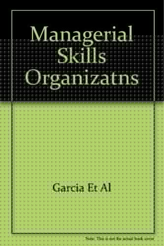 Managerial Skills in Organizations