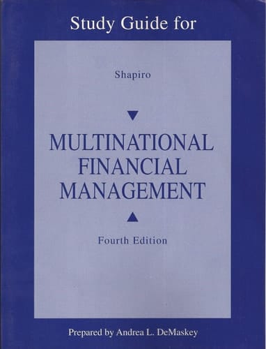 Multinational Financial Management