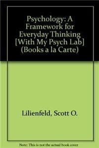 Psychology: A Framework for Everyday Thinking, Books a la Carte Edition with MyPsychLab Pegasus and Pearson eText