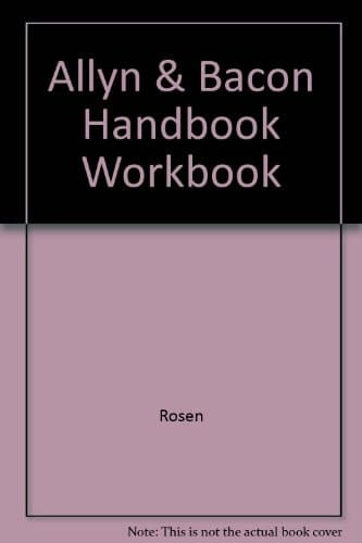 Allyn & Bacon Handbook Workbook