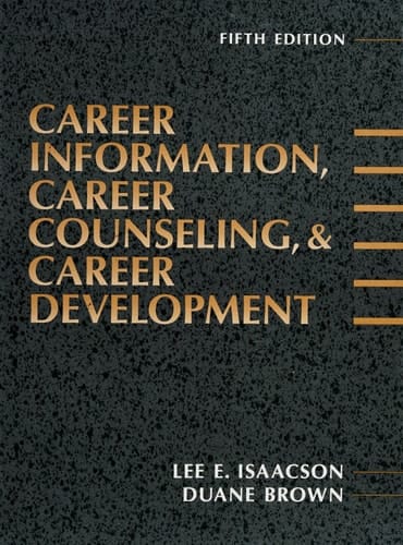 Career Information, Career Counseling, and Career Development