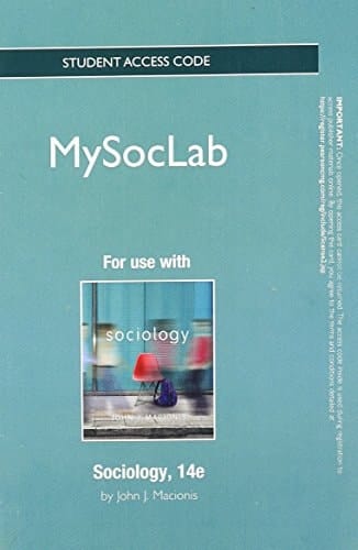 NEW MySocLab -- Standalone Access Card -- for Sociology (14th Edition)