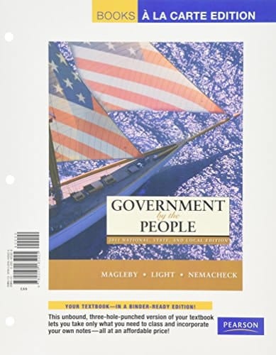 Government by the People, 2011 National, State, and Local Edition, Books a la Carte Plus MyPoliSciLab -- Access Card Package (24th Edition)