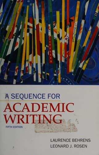 A Sequence for Academic Writing (5th Edition)