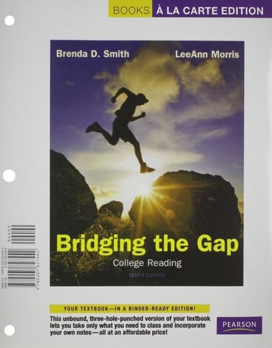 BRIDGNG THE GAP: COLL&MYREADGLAB W/ETX&DICT (10th Edition)