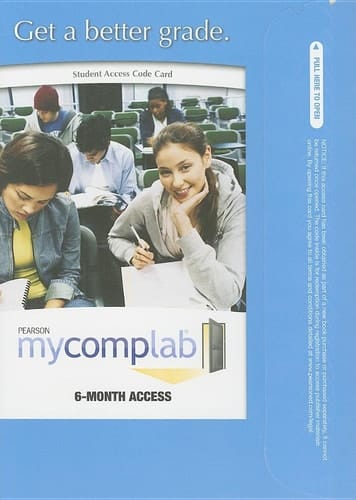 MyCompLab -- Standalone Access Card (6-month access)