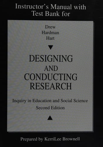 Designing and Conducting Research : Inquiry in Education and Social Science