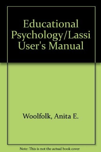 Educational Psychology/Lassi User's Manual