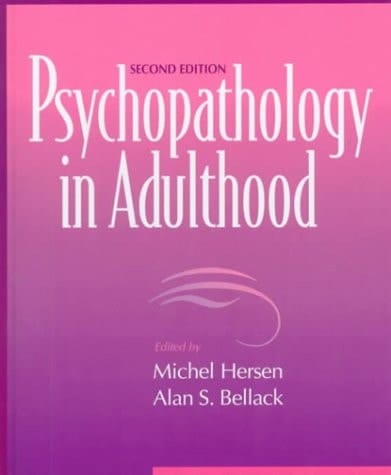 Psychopathology in Adulthood (2nd Edition)
