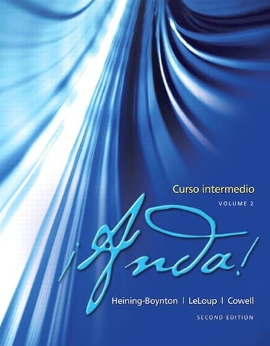 ¡Anda! Curso intermedio, Volume 2 (2nd Edition)