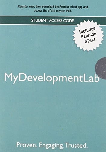 NEW Mylab Human Development