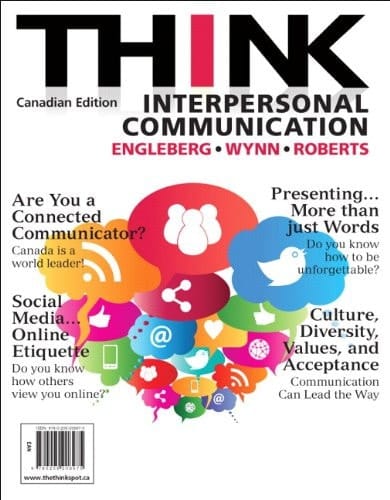 THINK Interpersonal Communication, First Canadian Edition