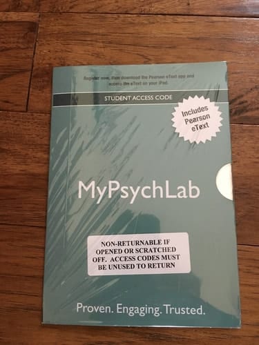 Physiology of Behavior MyPsychLab Access Code