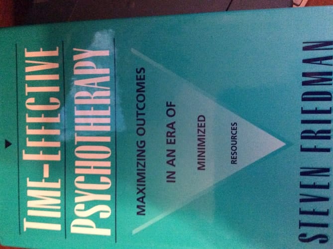 Time-Effective Psychotherapy: Maximizing Outcomes in an Era of Minimized Resources
