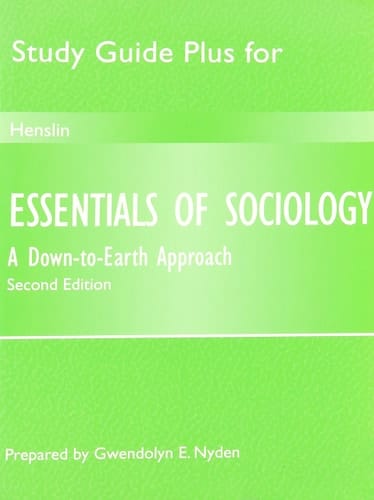 Essentials of Sociology Workbook