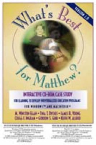 Whats Best for Matthew IEP CDROM Versn 2.0