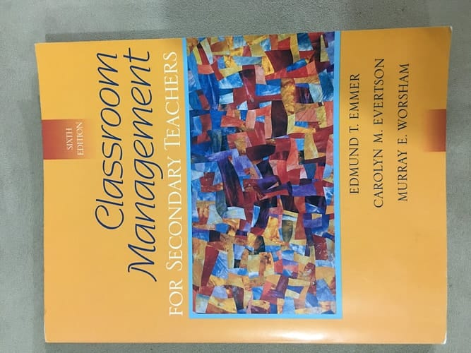 Classroom Management for Secondary Teachers (6th Edition)