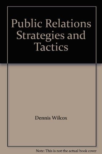 Public Relations Strategies and Tactics