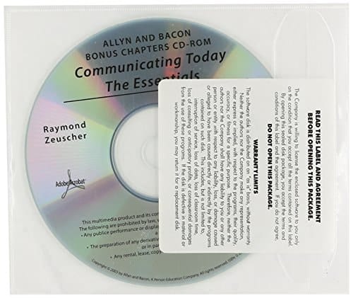Communicating Today CD-ROM with Bonus Chapters