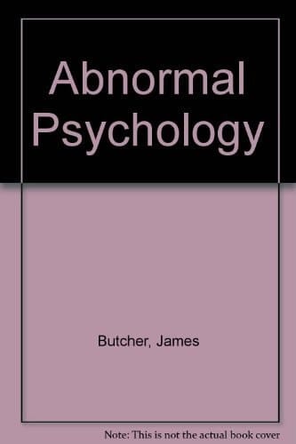 Abnormal Psychology