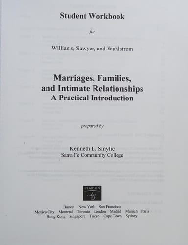 Student Workbook and Study Guide