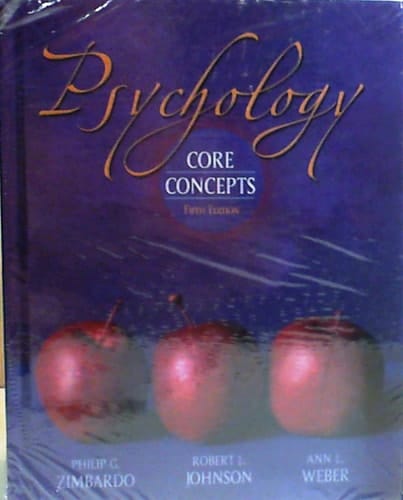 Psychology: Core Concepts Fifth Edition