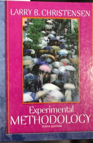Experimental Methodology, 10th Edition