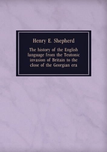 History of the English Language