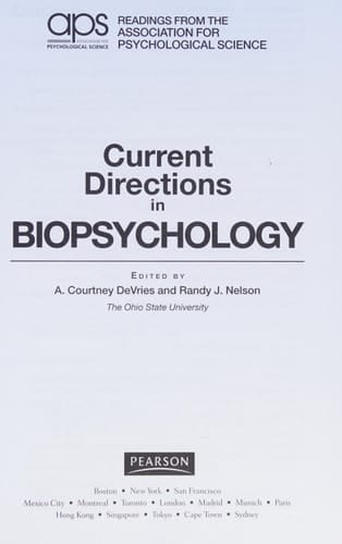 Current Directions in Biopsychology