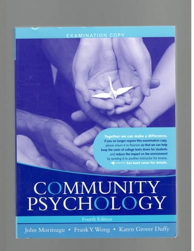 Community Psychology (Examination Copy)