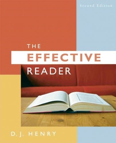 Effective Reader (with MyReadingLab Access) Value Package (includes Active Vocabulary: General and Academic Words)