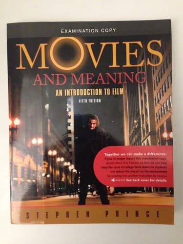 Exam Copy for Movies and Meaning: An Introduction to Film, 5th Edition