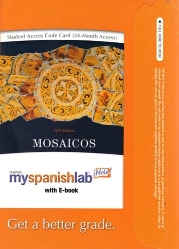 Mosaicos: With E book, 24 Month Access