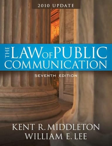 Law of Public Communication-Annual Update 2010 (7th Edition)