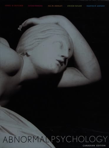 Abnormal Psychology, First Canadian Edition with MyPsychLab