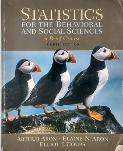 Statistics for the Behavioral and Social Sciences: A Brief Course