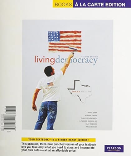 Living Democracy, Texas Edition, Books a la Carte Plus MyPoliSciLab (2nd Edition)