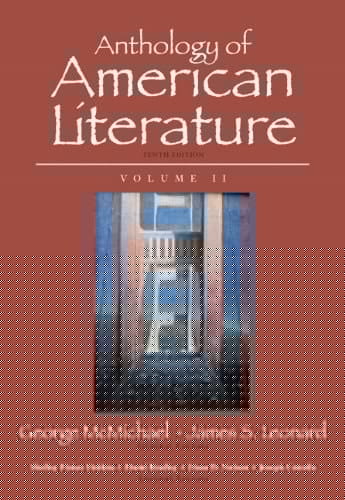 Anthology of American Literature, Volume II (10th Edition)
