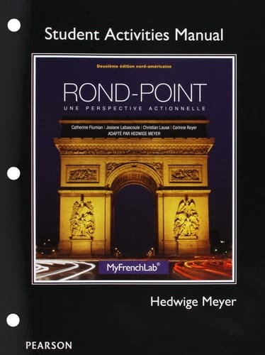 Rond-point: Une Perspective Actionnelle, Student Activities Manual