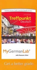 Mygermanlab Treffpunkt Deutsch Access Code: 24-Month Access (English and German Edition)