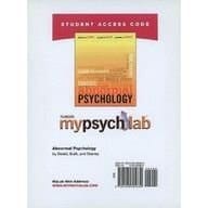 MyPsychLab -- Standalone Access Card -- for Social Psychology (5th Edition)