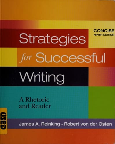 Strategies for Successful Writing, Concise (9th Edition)