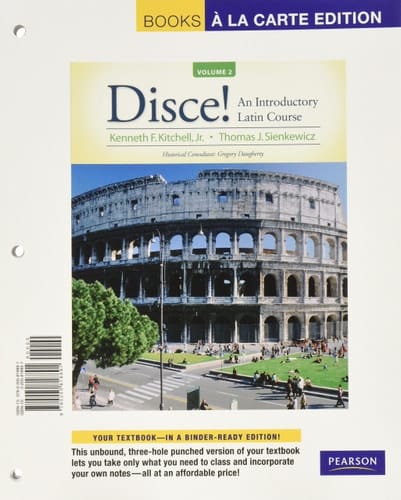 Disce! An Introductory Latin Course, Volume II, Books a la Carte Edition