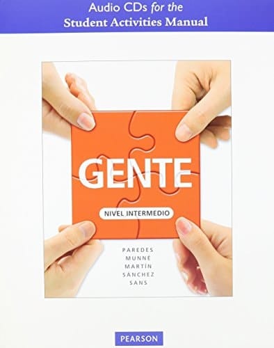 SAM Audio CDs for Gente: Nivel intermedio