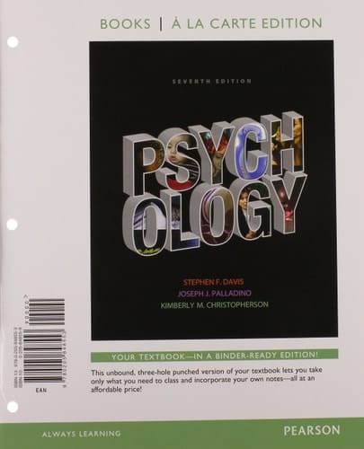 Psychology, Books a la Carte Plus NEW MyLab Psychology with eText -- Access Card Package (7th Edition)
