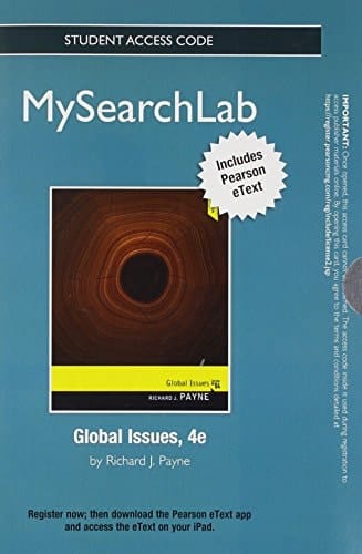 MyLab Search with Pearson eText -- Standalone Access Card -- for Global Issues (4th Edition)