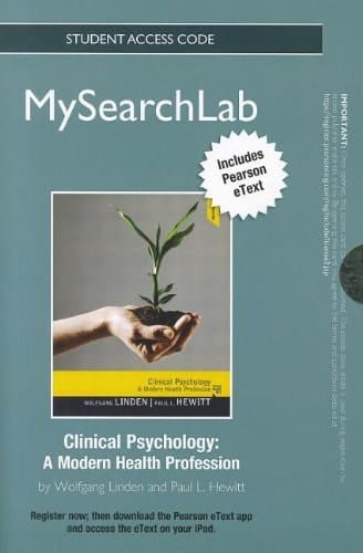 MySearchLab with Pearson eText - Standalone Access Card - for Clinical Psychology: A Modern Health Profession