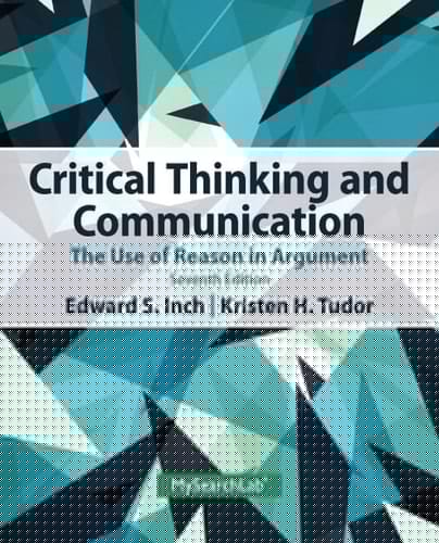MySearchLab with Pearson eText -- Standalone Access Card -- for Critical Thinking and Communication: The Use of Reason in Argument (7th Edition)