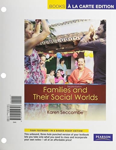 Families and Their Social World Books a la Carte Plus NEW MySocLab with eText -- Access Card Package