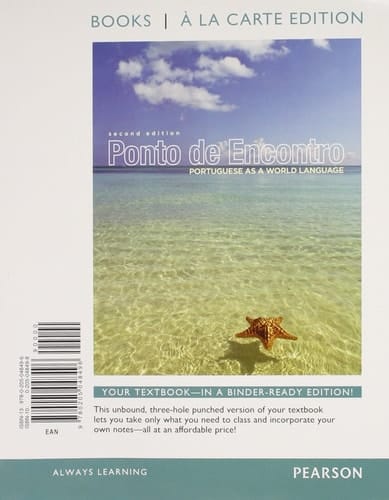 Ponto de Encontro: Protugueses as a World Language, Books a la Carte Plus MyLab Portuguese one semester with eText -- Access Card Package (World Languages)